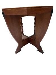 Art Deco Amsterdamse School Coffee Table in Oak, 1920s